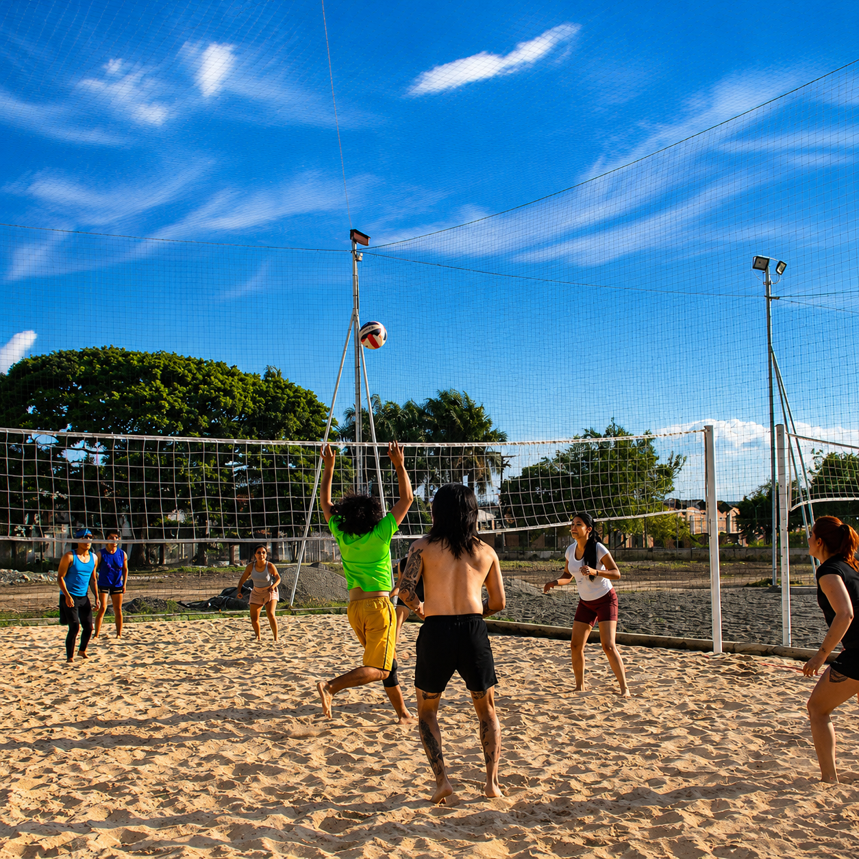 Cancha de voleibol